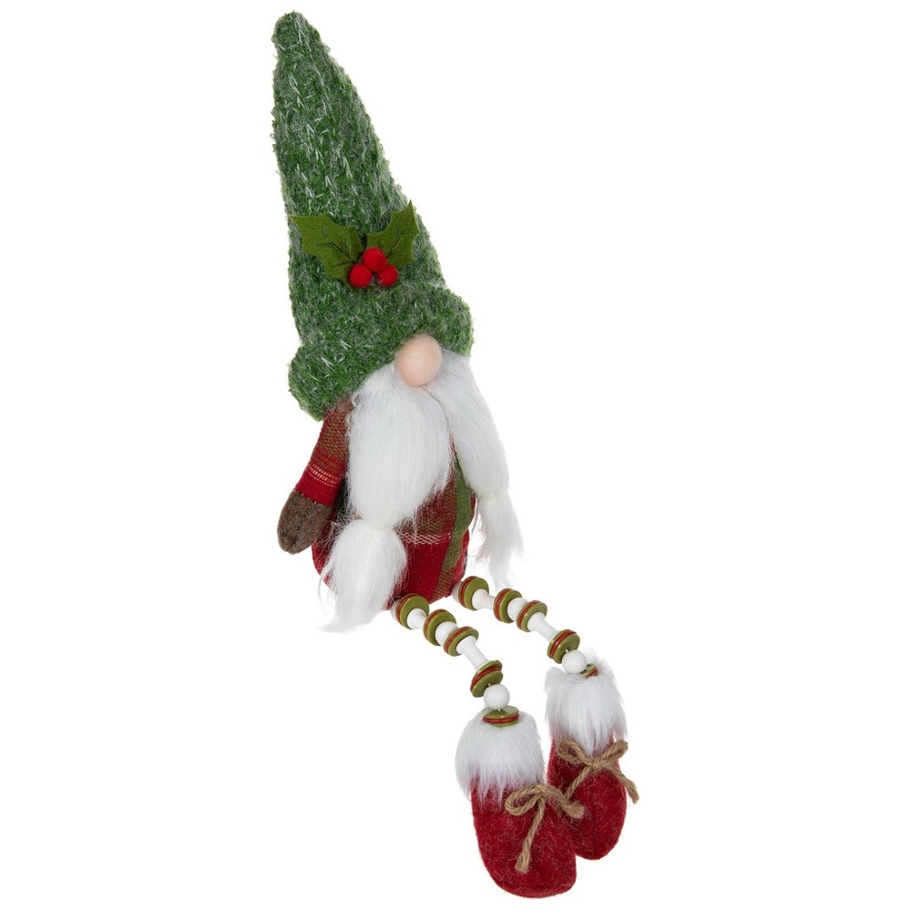 Green Hat Gnome Shelf Sitter